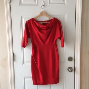 Suzi Chin for Maggy Boutique Red Dress.